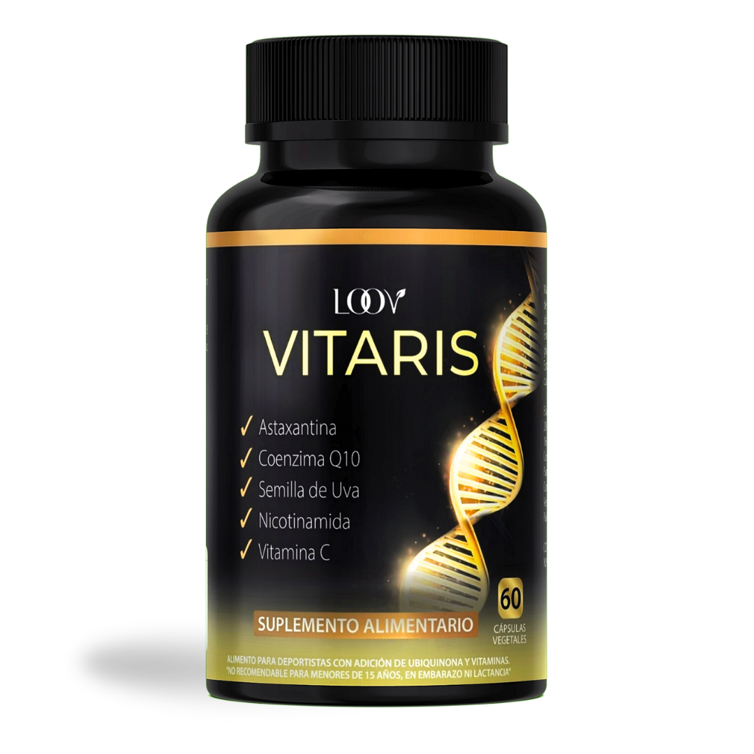 Suplemento VITARIS | 6 Antioxidantes premium en 1